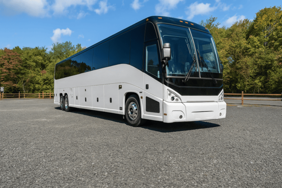 Charter Bus Rental Redmond 56 Passenger Charter Bus